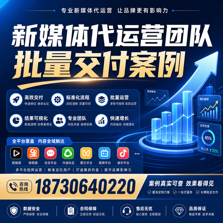 临汾代运营公司多客户账号批量高效交付案例